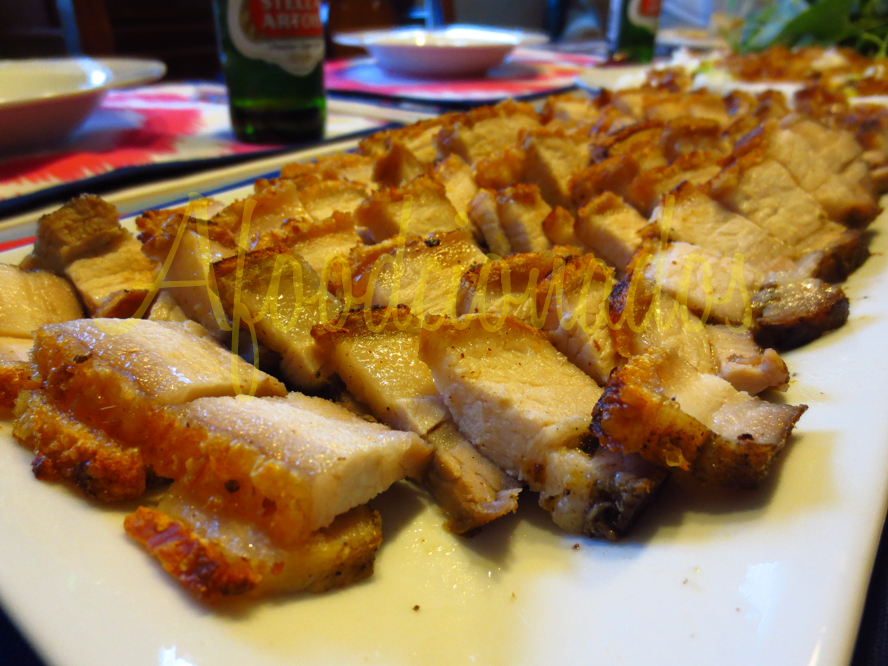 My Mom's Roasted Pork 