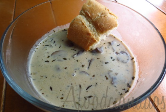Afoodcionados Mushroom Soup Cover