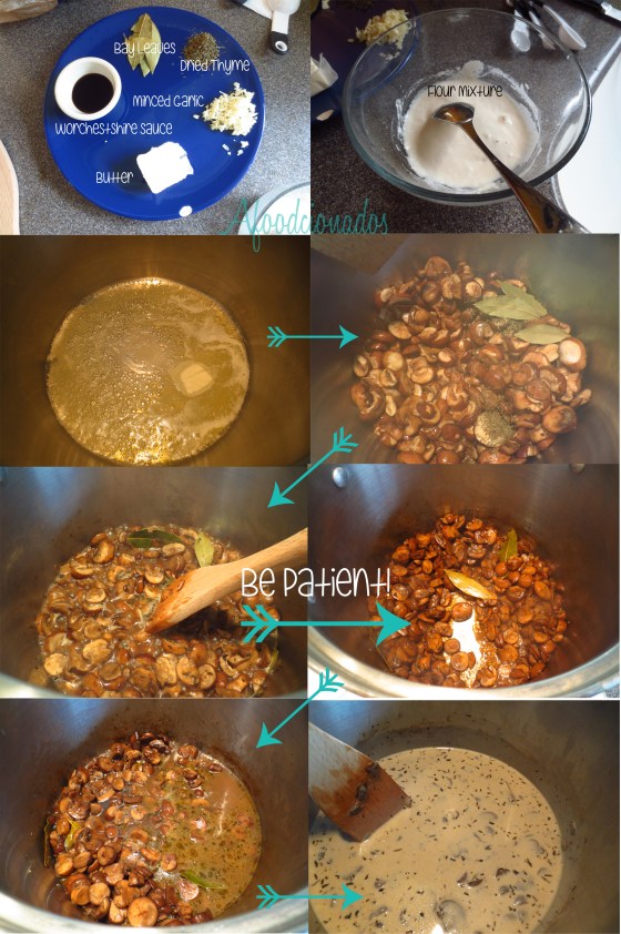 Afoodcionados Mushroom Soup | The Steps! 